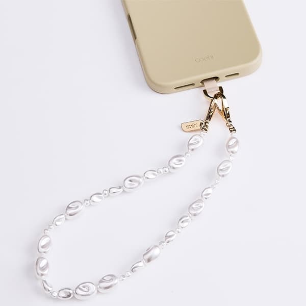 UNIQ Coehl Perla Handstrap Mobilrem Universal – Vit