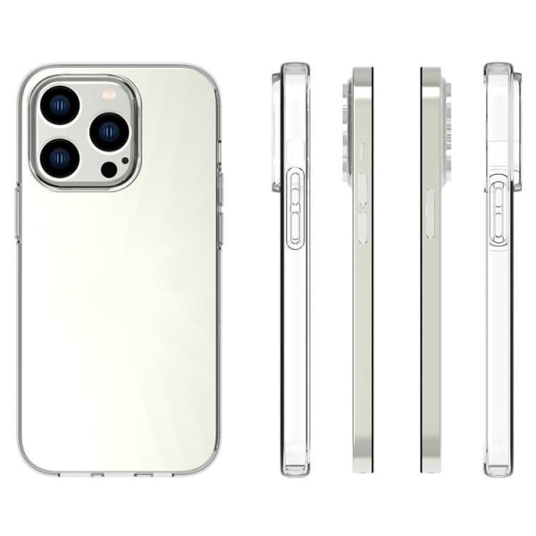 Ultratunnt iPhone 14 Pro Max Skal Mjukplast - Transparent