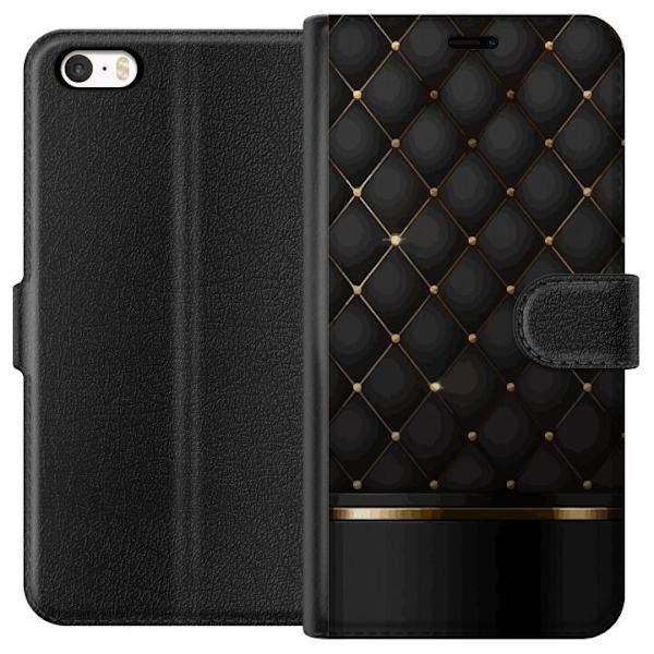 Plånboksfodral till Apple iPhone SE (2016) med Luxury Opulence