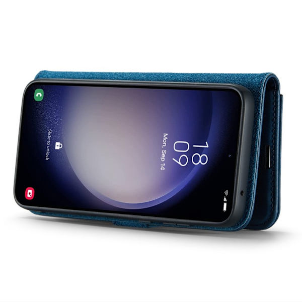 DG.MING Samsung Galaxy A35 5G Plånboksfodral Blå Split Läder
