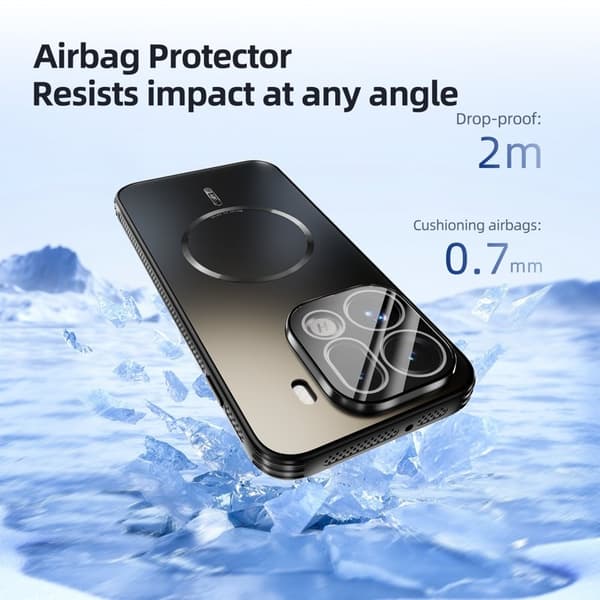 ABEEL Mobilskal till Oppo Find X9 Pro 5G Plast - Blå