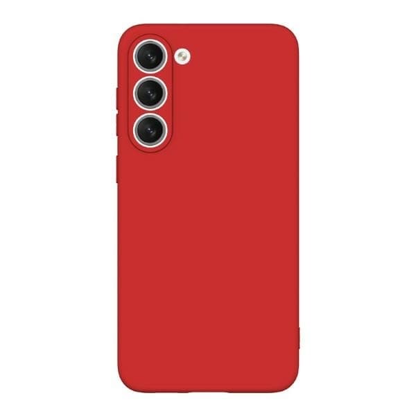 Beline Telefontaske til Galaxy S23 Silikone - Rød