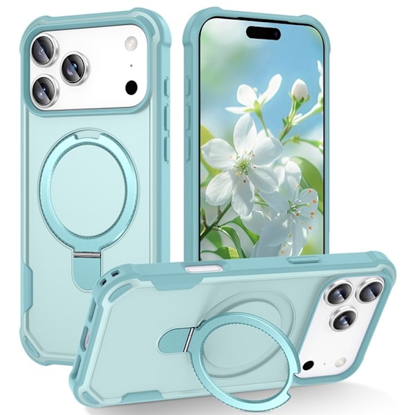 Mobilskal till iPhone 17 Pro MagSafe Kickstand Shockproof - Blå Blå