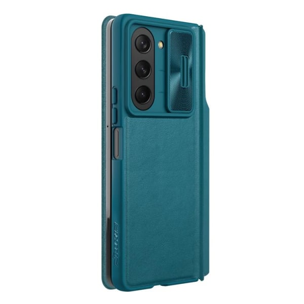 Nillkin Galaxy Z Fold 5 Pung Etui Qin Pro Læder - Grøn
