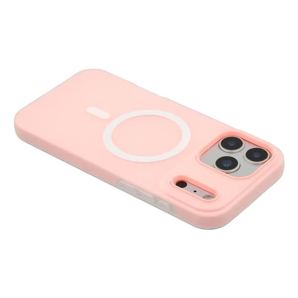 Mobilskal till iPhone 17 Pro Magsafe Frosted - Rosa Rosa