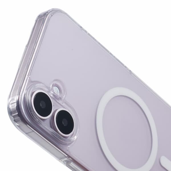 X-LEVEL Mobilskal till iPhone 16 MagSafe PC+TPU Matt Transparent