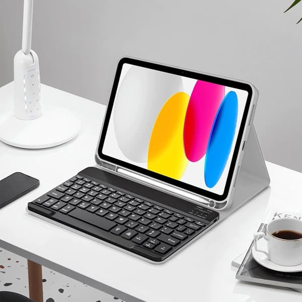 Tech-Protect iPad 10.9“ (2022) /11“ (2025) Taske+tastatur Grön