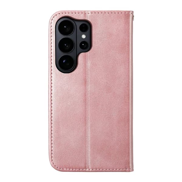 Xiaomi 17 Plånboksfodral Konstläder med Handledsrem - Roséguld