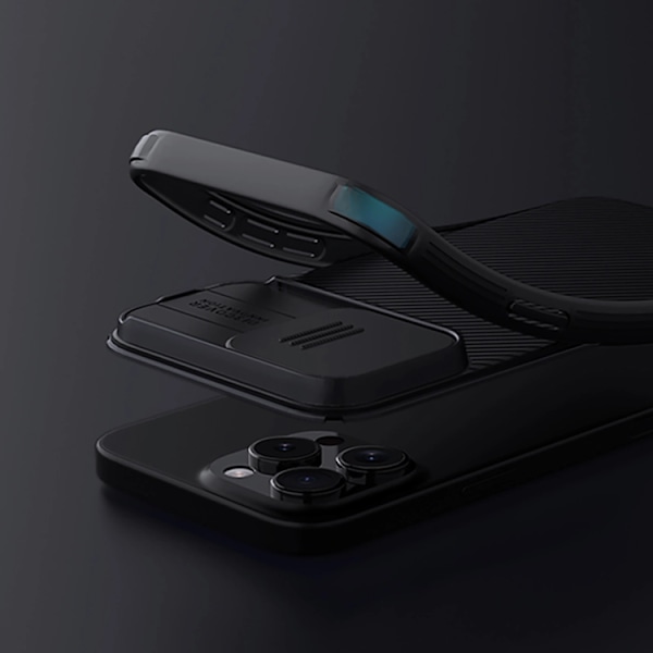 Nillkin Telefontaske til iPhone 16 Pro Max CamShield Pro - Sort Black