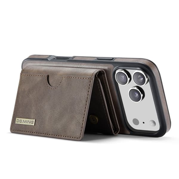 DG.MING M6 Series Mobilskal till iPhone 17 Pro Magnetiskt Brun