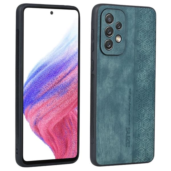 AZNS Samsung Galaxy A53 5G Plånboksfodral Konstläder - Grön