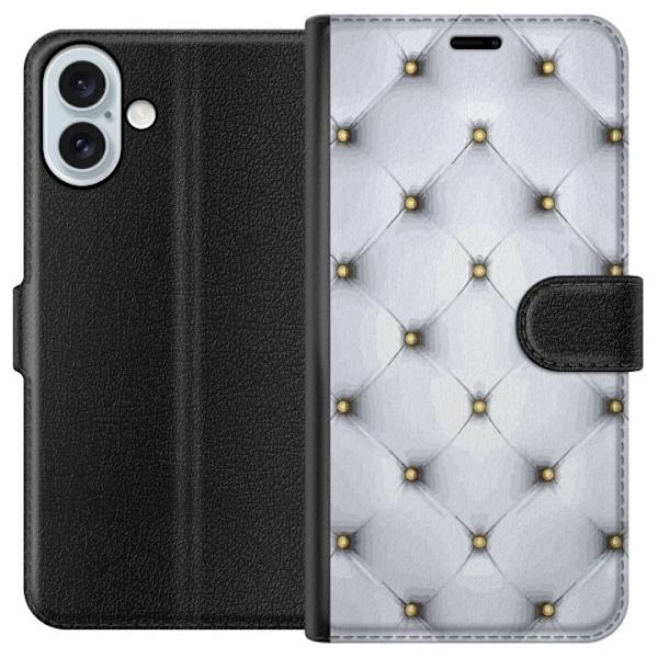 Plånboksfodral till Apple iPhone 16 Plus med Fancy