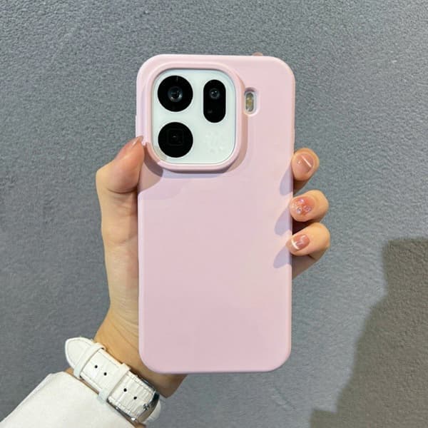 Mobilskal till Oppo Find X9 Pro 5G Silikon + PC - Rosa