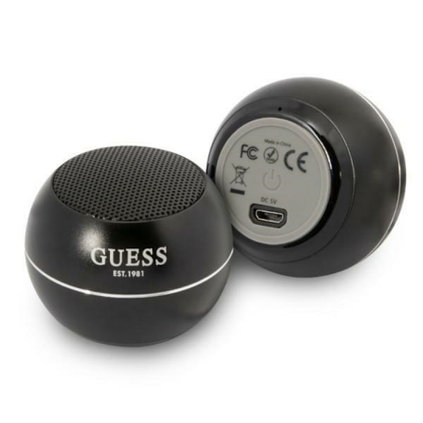 Guess Bluetooth Högtalare Mini - Svart Svart