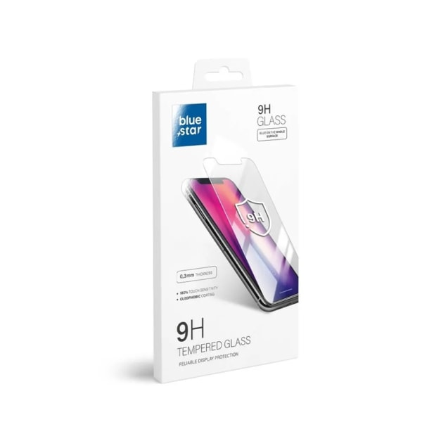 Blue Star iPhone 15 Härdat Glas Skärmskydd - Clear