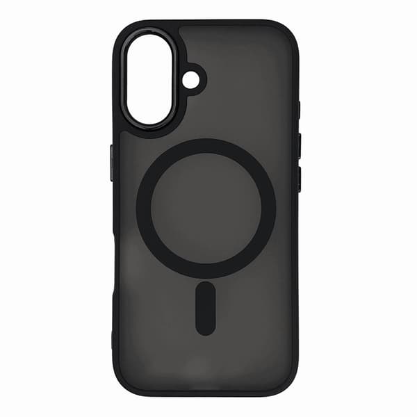 Telefontaske til iPhone 16e MagSafe Fashion - Sort