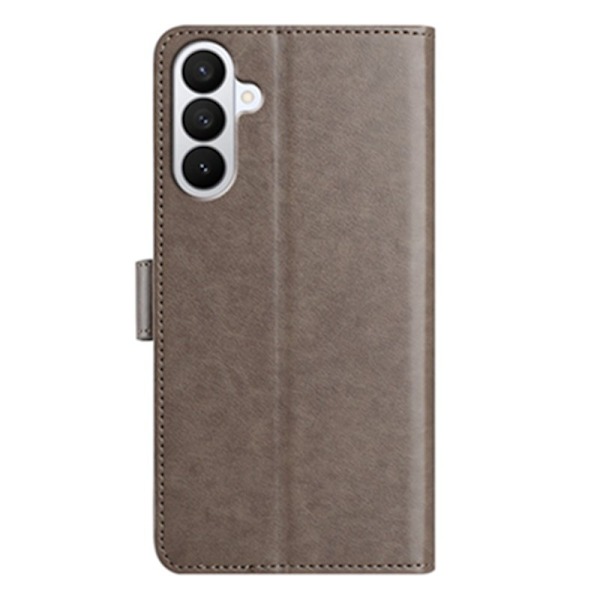 Samsung Galaxy S26 Pro Plånboksfodral Konstläder Folio Flip - Grå