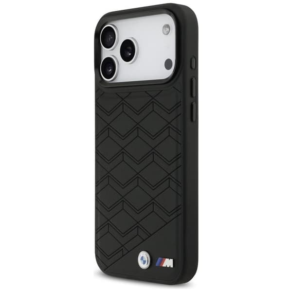 BMW telefontaske til iPhone 17 Pro Max MagSafe M Shape Logo - Sort Svart