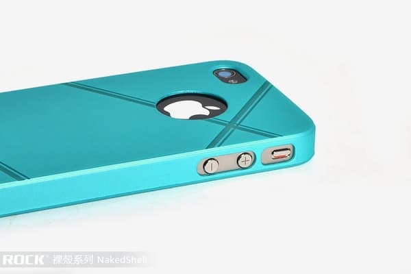 Rock NakedShell skal till iPhone 4 och 4S (Mint Green) Grön