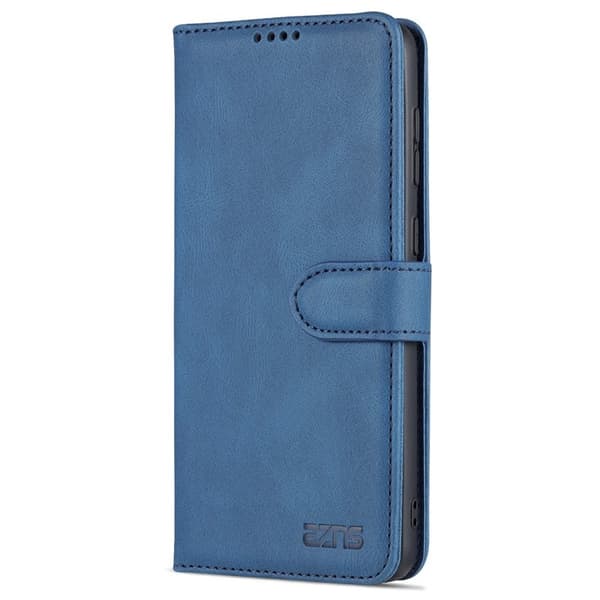 AZNS Samsung Galaxy A33 5G Plånboksfodral i Konstläder - Blå