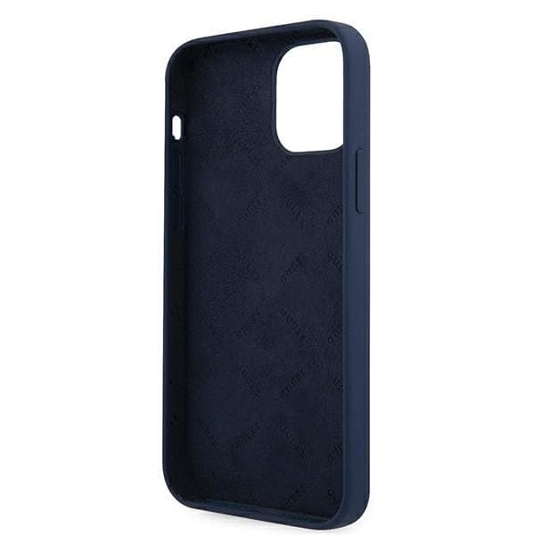Guess Skal iPhone 12 & 12 Pro Script Vintage - Blå Blue
