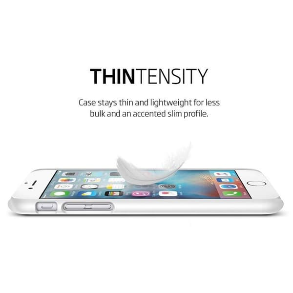 SPIGEN Ultra Thin Fit Skal till Apple iPhone 6/6S (Vit) Vit