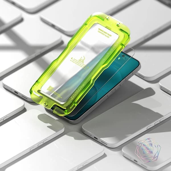[2-Pack] Ringke Härdat glas Skärmskydd Nothing Phone 4a Pro Easy Slide