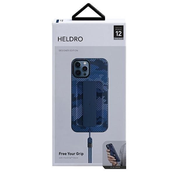 UNIQ Heldro Skal iPhone 12 Pro Max - Marine Camo Blå