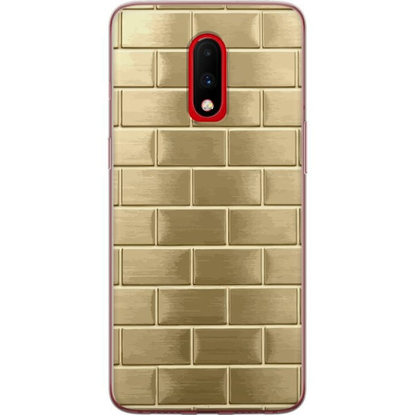 Mobilskal till OnePlus 7 med Gyllene Murstenar