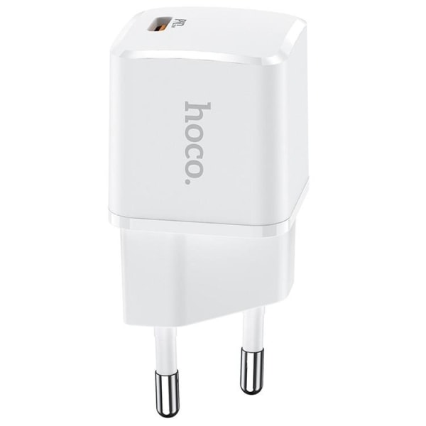 Hoco seinälaturiadapteri USB-C - valkoinen