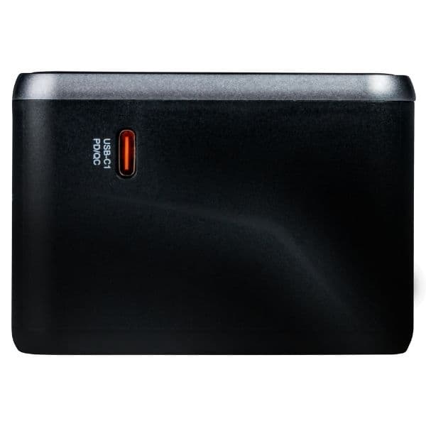 Verbatim Reseladdare 61W PD 2xUSB-C 3xUSB-A EU/UK/US - Svart