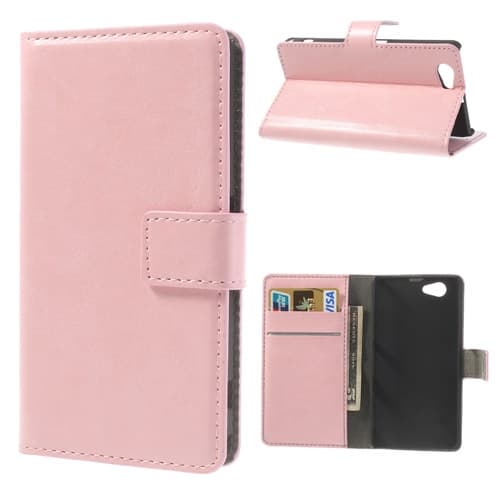 Pungeetui til Sony Xperia Z1 Compact (Rosa) Pink