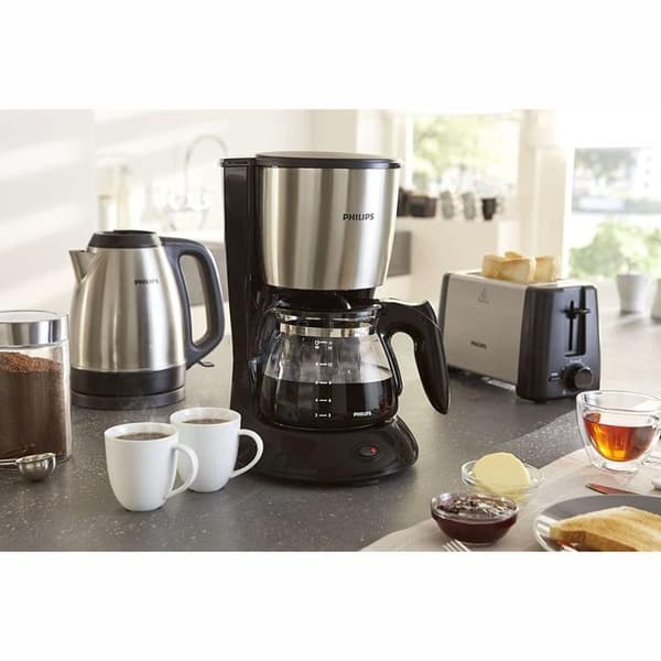 Philips Kaffemaskine HD7462/20 Daily med glaskande Svart