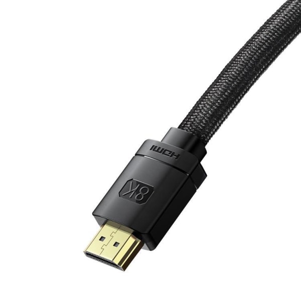 Baseus HDMI-HDMI-sovitinkaapeli 0,5 m - musta