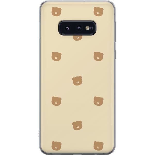 Mobilskal till Samsung Galaxy S10e med Björnmönster