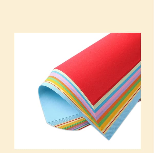 20-Pack Origami Papir - Ddakji - Blæksprutte-spil - Assorterede farver