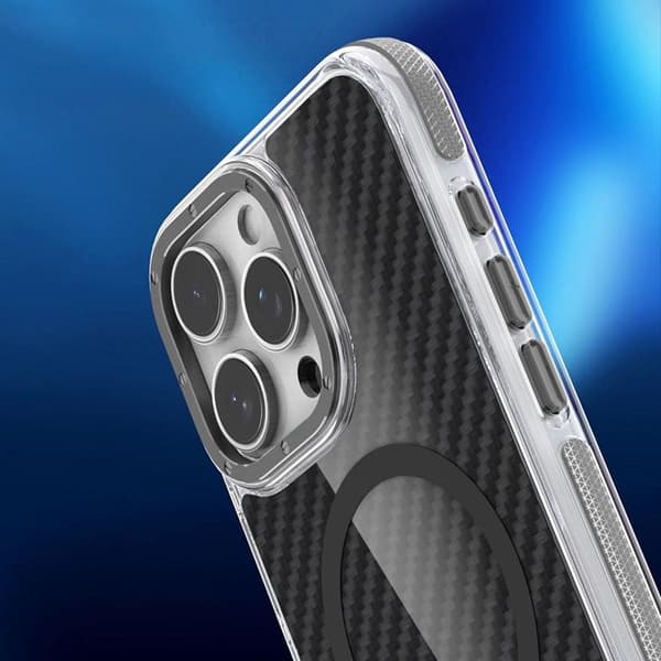 Telefontaske Til Galaxy S26 MagSafe Fiber - Grå Grå
