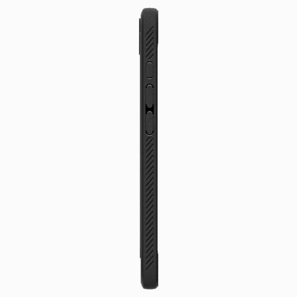 Spigen Mobilskal till iPhone 16e Magsafe Rugged Armor - Matt Svart Svart