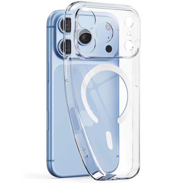 Tech-Protect Mobilskal För iPhone 18 Pro Magsafe Flexair - Clear
