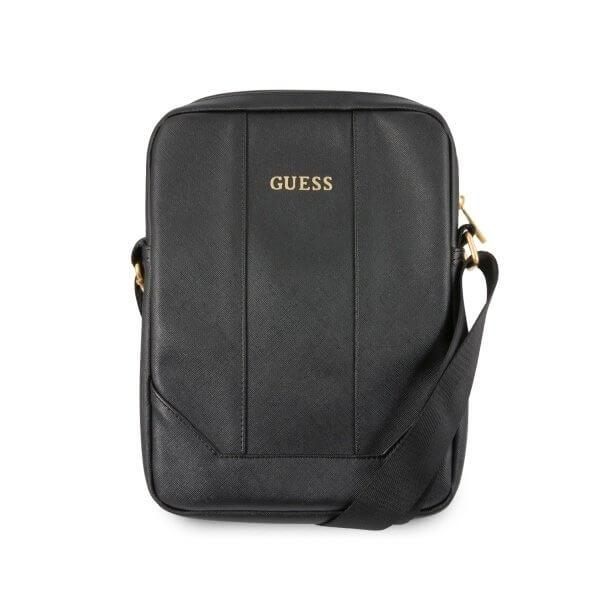 Guess Saffiano fodral 10" - Svart Svart
