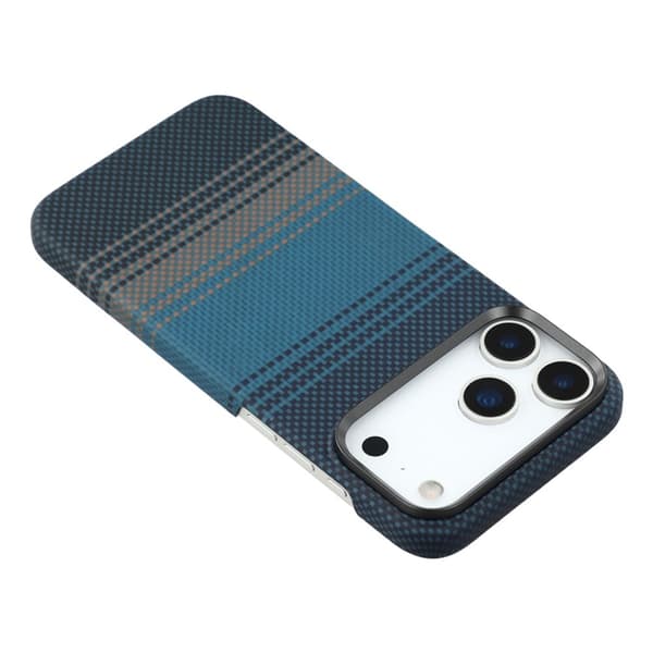 Mobilskal till iPhone 17 Pro MagSafe Aramid Fiber Gradient Blå