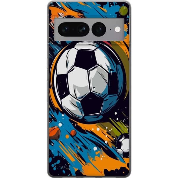 Mobilskal till Google Pixel 7 Pro med Fotbollar