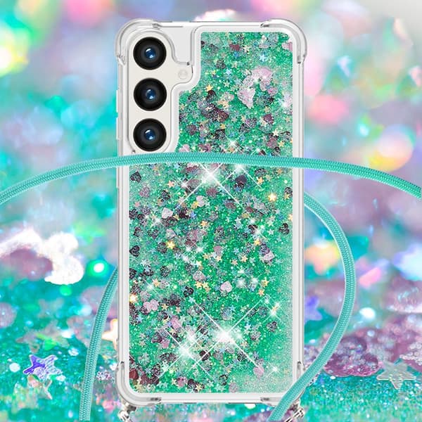 Mobilskal för Samsung Galaxy S26 Plus TPU med rem - Grön