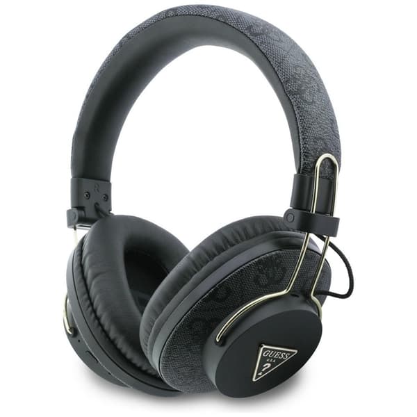Guess Over-Ear Hörlurar Triangle Logo Bluetooth ENC - Svart Svart