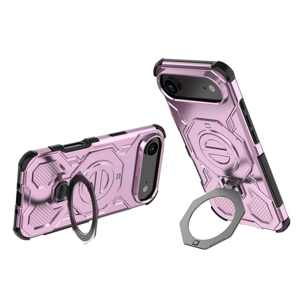 Mobilskal till iPhone Air Rotating Kickstand - Rosa Rosa