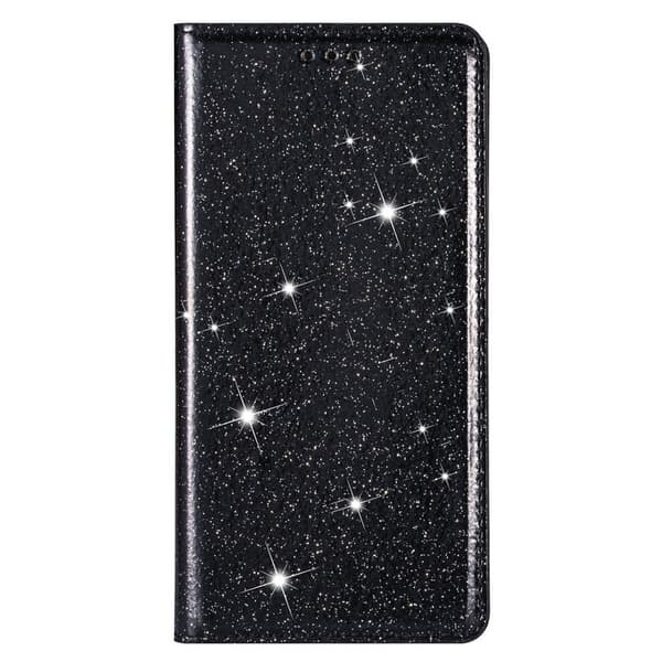 Glittrande Plånboksfodral iPhone 13 Pro - Svart Black
