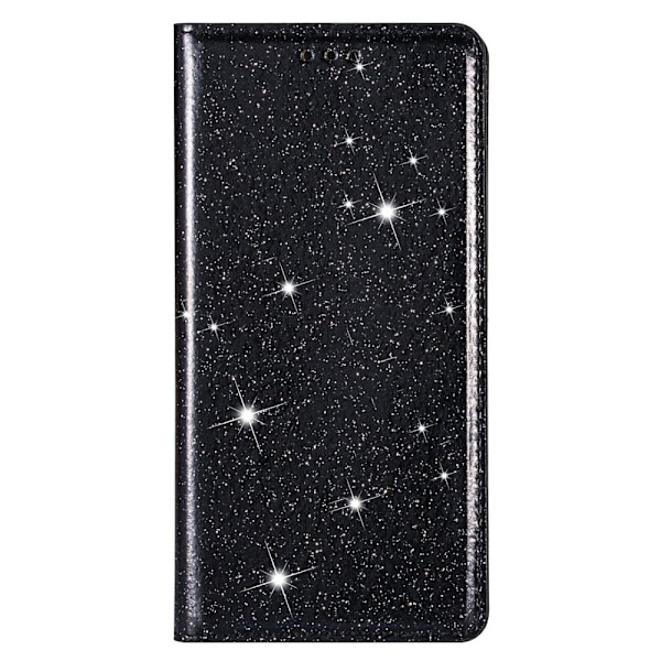 Glittrande Plånboksfodral iPhone 13 Pro - Svart Svart