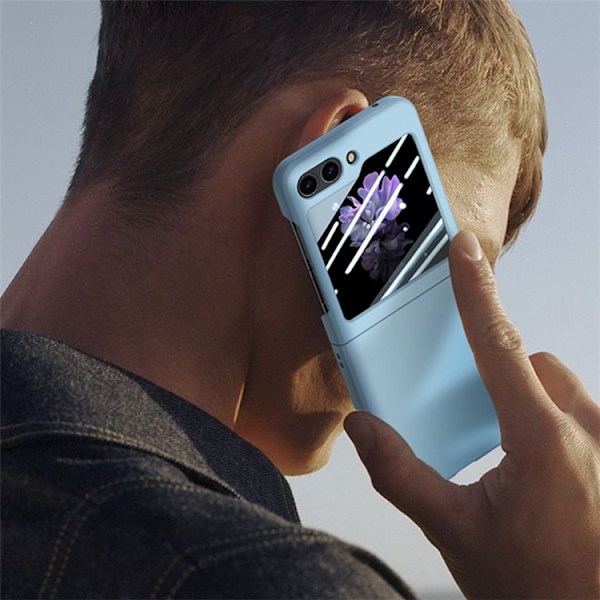 Galaxy Z Flip 5 Mobilskal Shockproof - Ljusblå