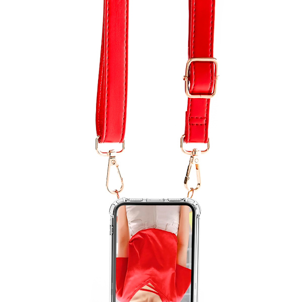 Boom Axelrem - Strap Röd Red