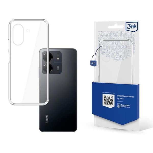 3MK Xiaomi Redmi 13C Mobilskal Clear - Transparent Transparent